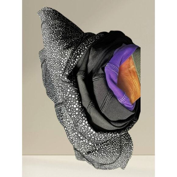 Lululemon Crop Leggings Bundle - Size 6- 4 Pairs Groove Run Inspire Mesh Floral - Picture 7 of 10